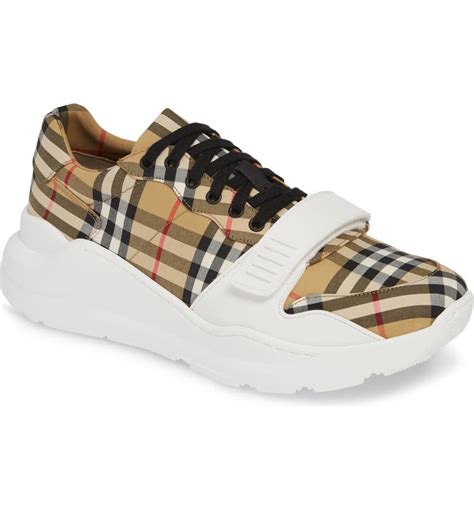 burberry sneaker mens|Burberry regis sneakers men's.